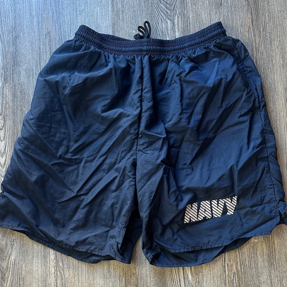 Navy Athletic Men's Shorts